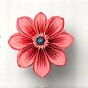 꽃과 함께하는 특별한 순간 아이콘